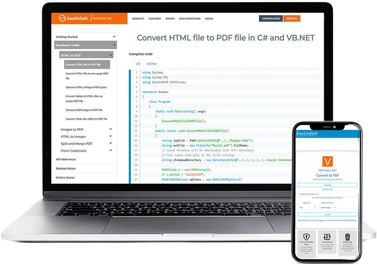 PDF Vision .Net code-examples PDF Vision .Net code-examples