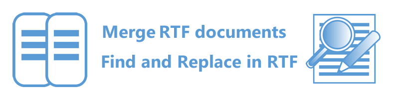 Merge and replace RTF