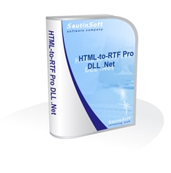 HTML to RTF .Net 4.5.9.19 full