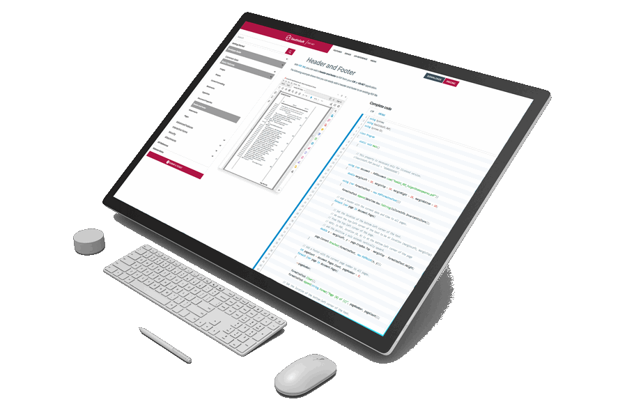 PDF .Net code-examples