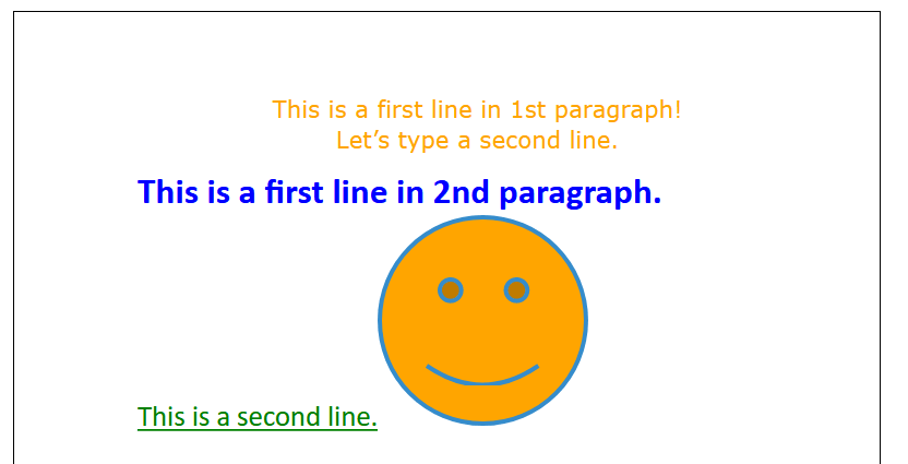 A simple HTML document