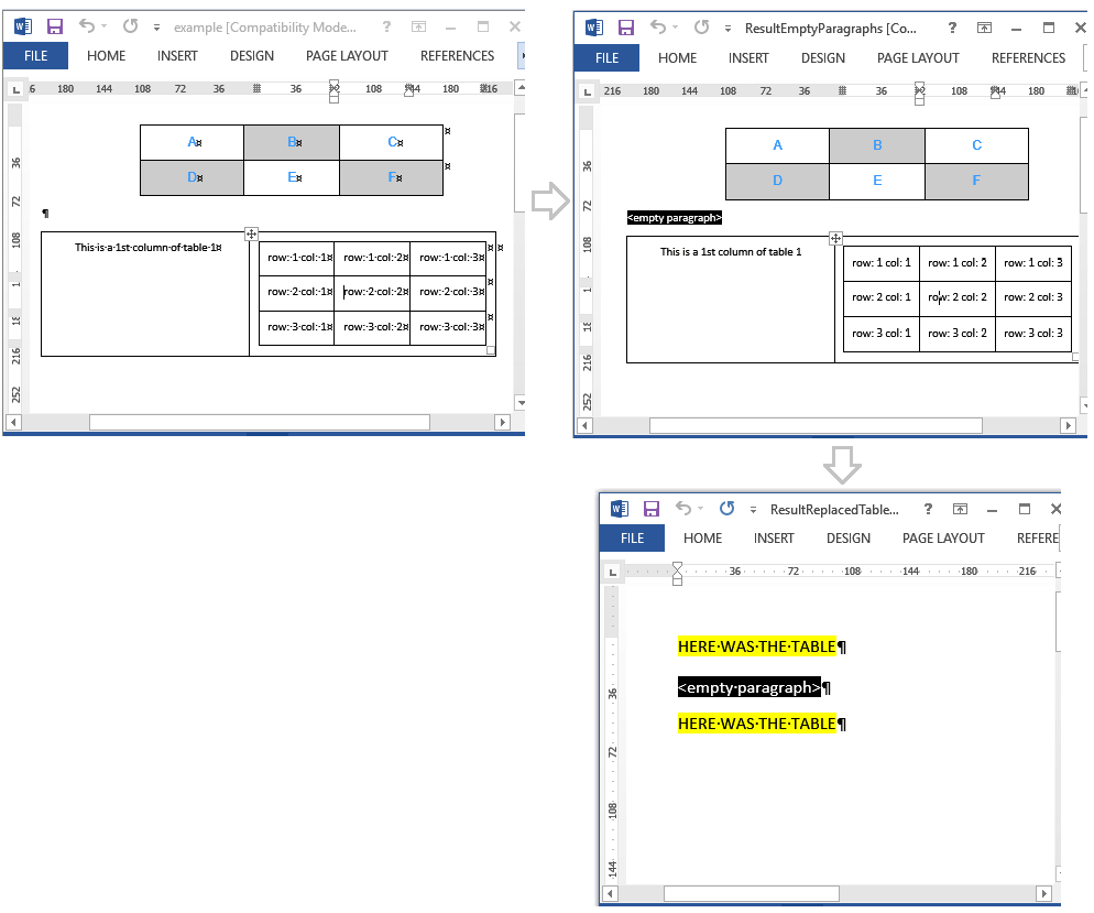 Find and Replace in ElementCollection