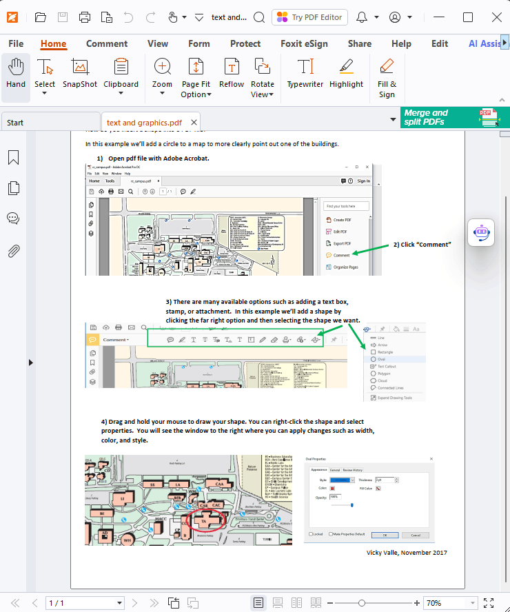 version of pdf focus input