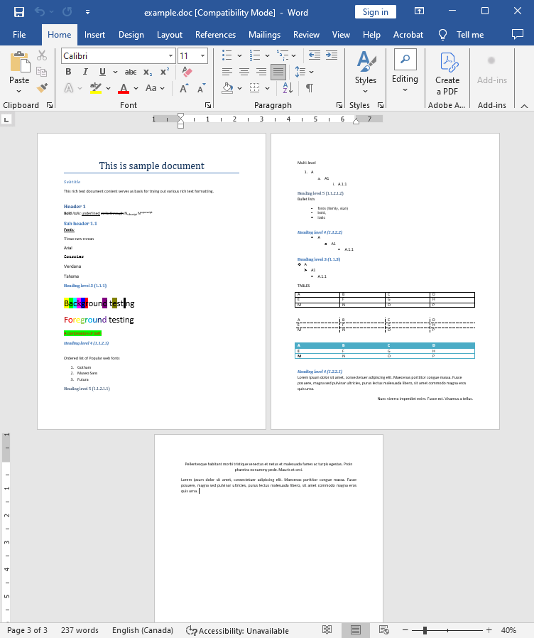 convert doc file to pdf input