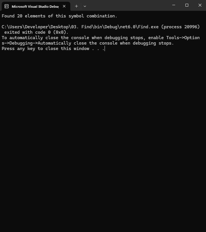 Get a text bounds and size