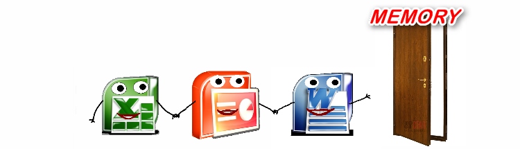 Load MS Office in memory